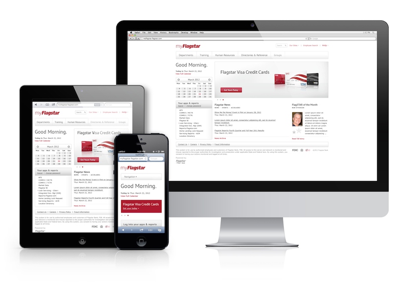 UX UI Design Corporate Intranet