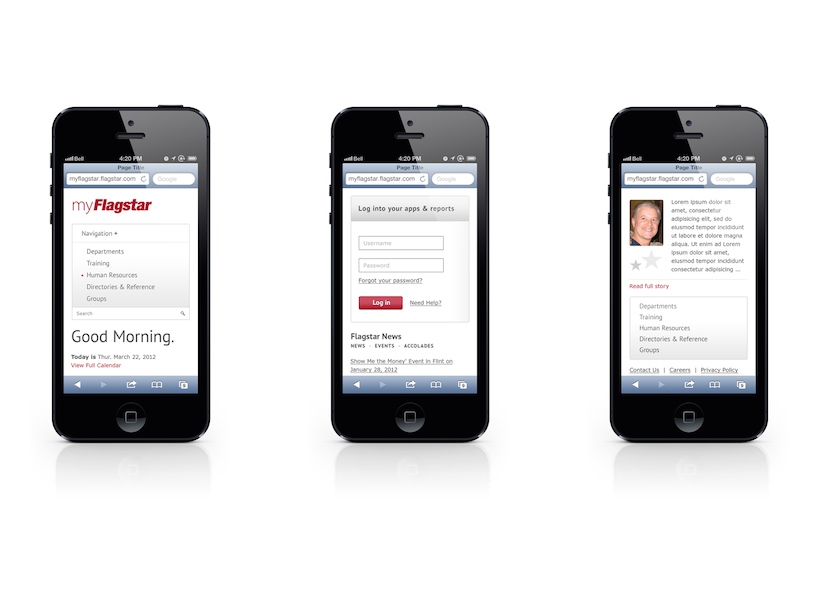 UX UI Design Corporate Intranet