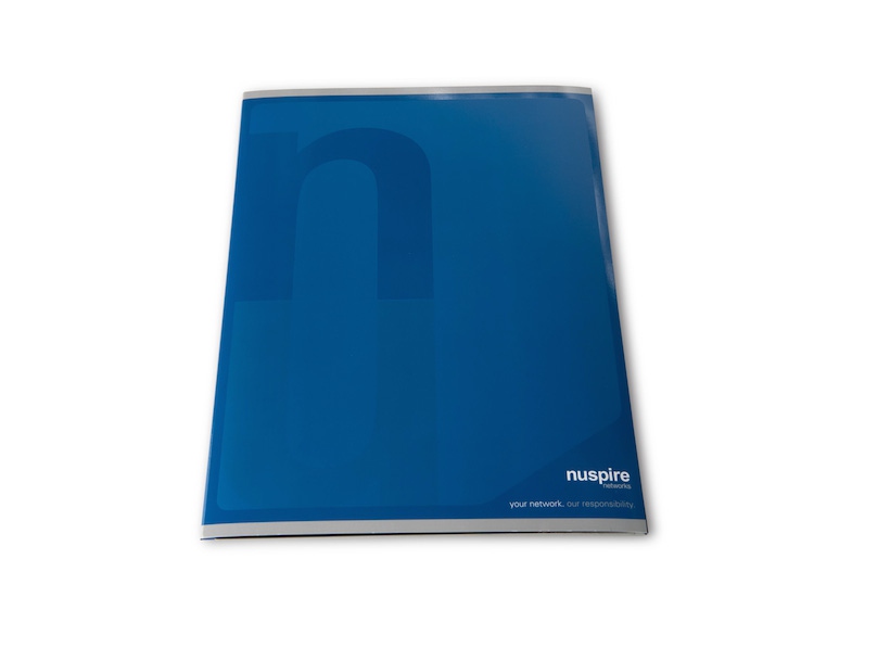 Pocket Folder Sales Flyer Graphic Design